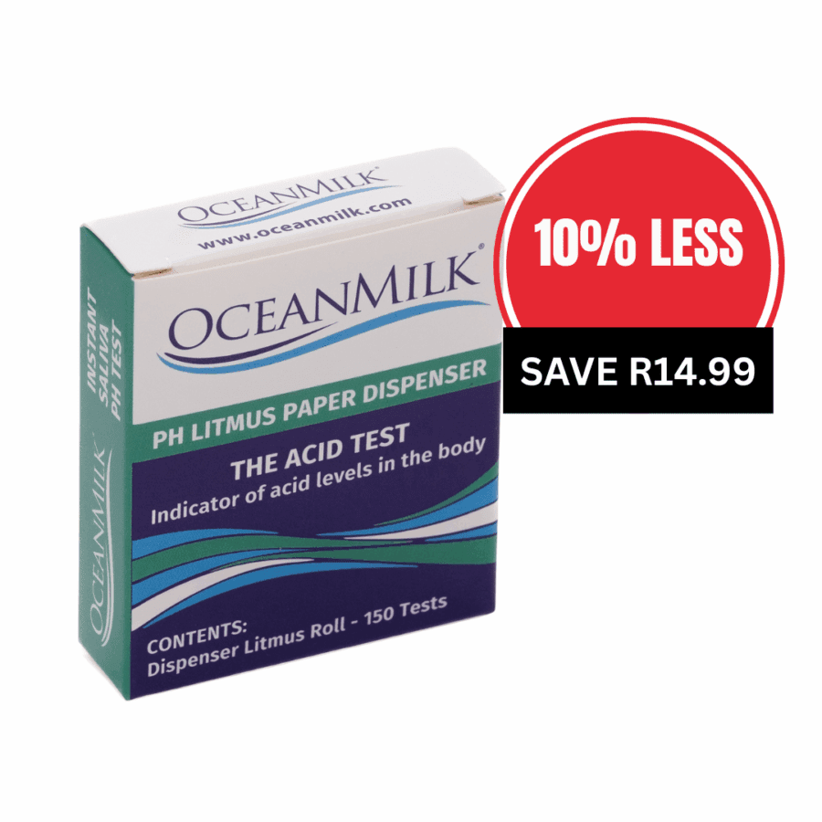 10% less -  OCEANMILK® pH litmus dispenser (150 tests)