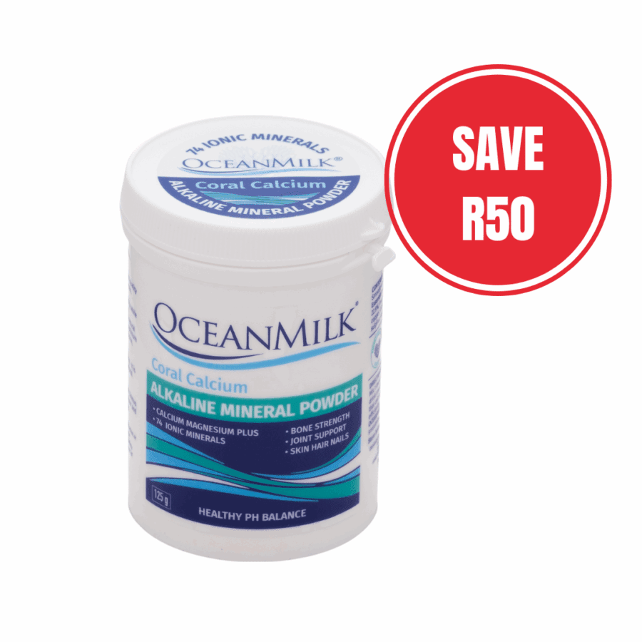 SAVE R50  - OCEANMILK® - 125g Alkaline Mineral Powder
